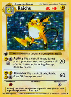 image of Raichu card