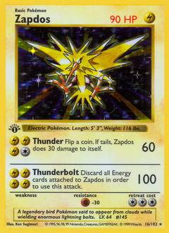 image of Zapdos card