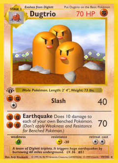 image of Dugtrio card