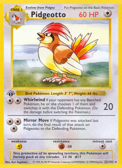 image of Pidgeotto card