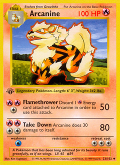 image of Arcanine card