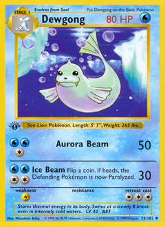 image of Dewgong card