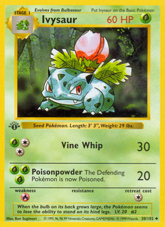 image of Ivysaur card