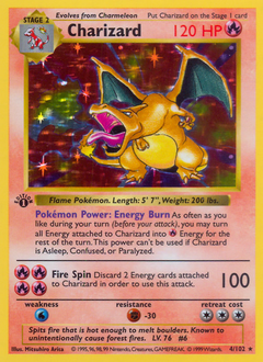 image of Charizard card