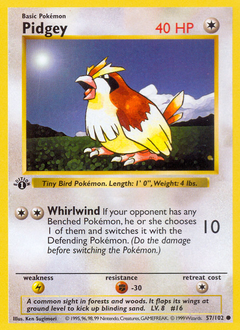 image of Pidgey card