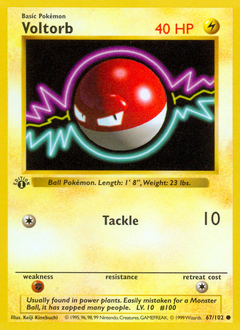 image of Voltorb card