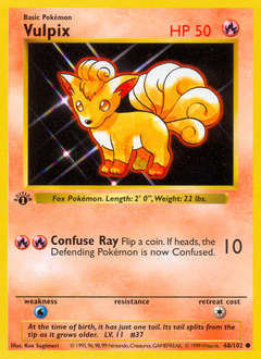 image of Vulpix card