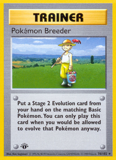 image of Pokémon Breeder card