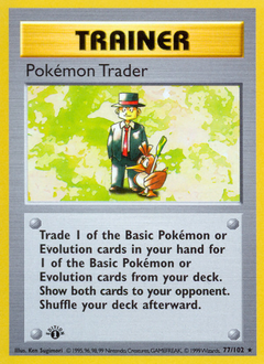 image of Pokémon Trader card