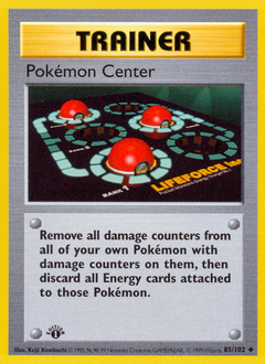 image of Pokémon Center card