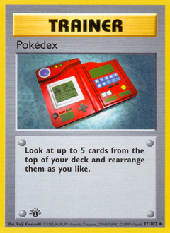 image of Pokédex card