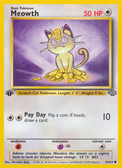 image of Meowth card