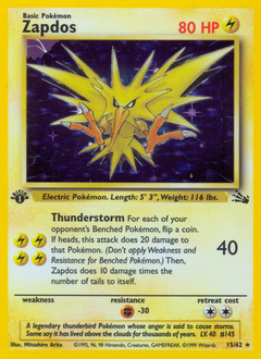 image of Zapdos card