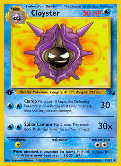 image of Cloyster card