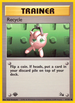 image of Recycle card